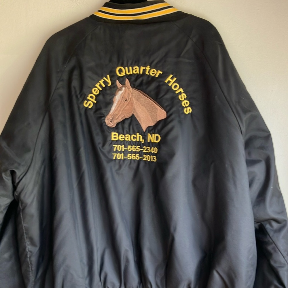 Vintage Sperry Quarter Horses Jacket